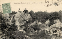Soisy-sur-Ecole.- Les roches (1921).