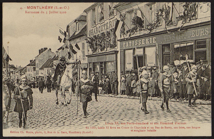 Montlhéry.- Kermesse du 3 juillet 1910 (n° 4). 