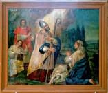 tableau : saint Sulpice guérissant un enfant