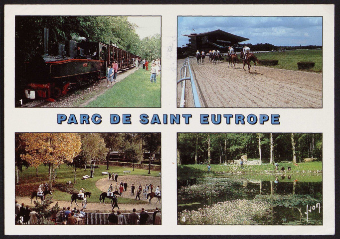 Evry.- Parc de Saint-Eutrope (28 novembre 1996). 