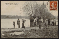 VERT-LE-PETIT.- L'étang (pêche et chasse) (août 1911).