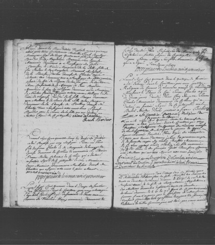 LIMOURS-EN-HUREPOIX. Paroisse Saint-Pierre : Baptêmes, mariages, sépultures : registre paroissial (1742-1756). 