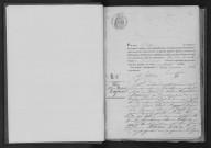 GOMETZ-LA-VILLE. Naissances, mariages, décès : registre d'état civil (1861-1874). 