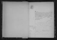 SAINT-AUBIN. Naissances, mariages, décès : registre d'état civil (1873-1892). 