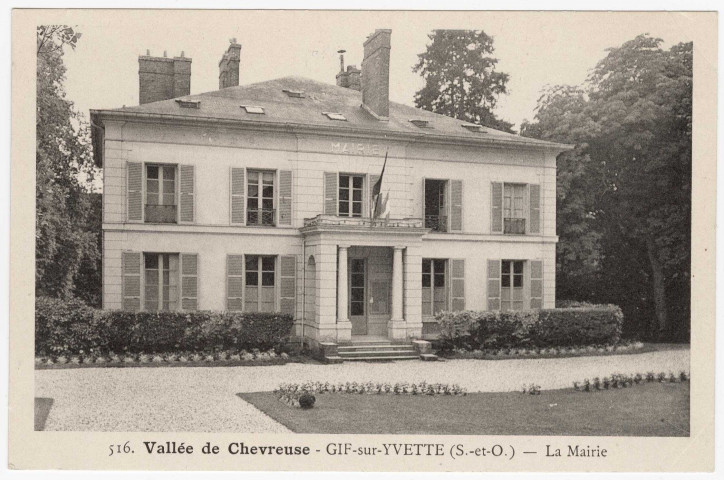 GIF-SUR-YVETTE. - La mairie. Baslé. 