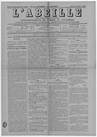 n° 54 (19 juillet 1894)