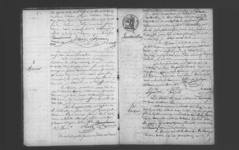 ETAMPES. Naissances : registre d'état civil (1839). 