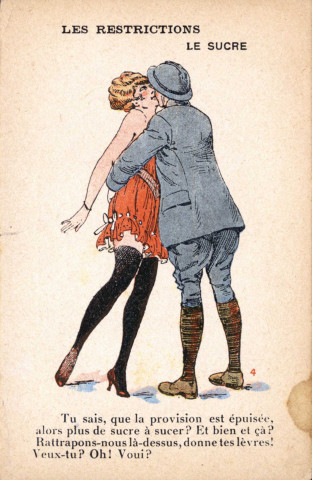 Les restrictions. Le sucre.