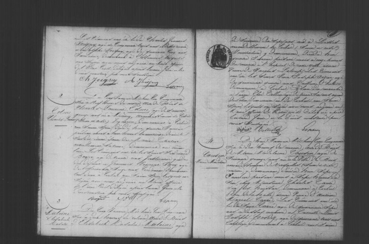 CORBEIL. Décès : registre d'état civil (1856). 