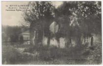SOUZY-LA-BRICHE. - Ruines de l'ancienne église [Editeur Allorge]. 