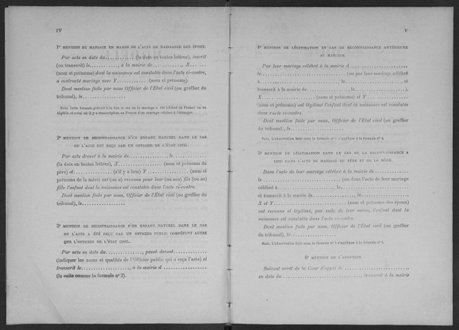 YERRES. - Naissances, mariages, décès : registre d'état civil.