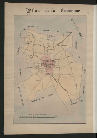 WISSOUS. - Monographie communale [1899] : 2 bandes, 7 vues. 