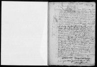 CHAUFFOUR-LES-ETRECHY. - Registres paroissiaux : registre des baptêmes, mariages et sépultures (1749-1791). 