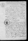 MAINVILLE (DRAVEIL). Naissances, mariages, décès : registre d'état civil (1808-1813). 