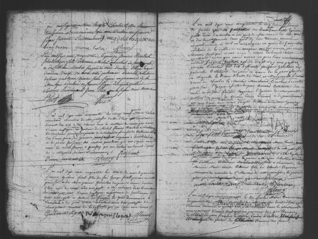 LONGJUMEAU. Paroisse Saint-Martin : Baptêmes, mariages, sépultures : registre paroissial (1737-1750). 