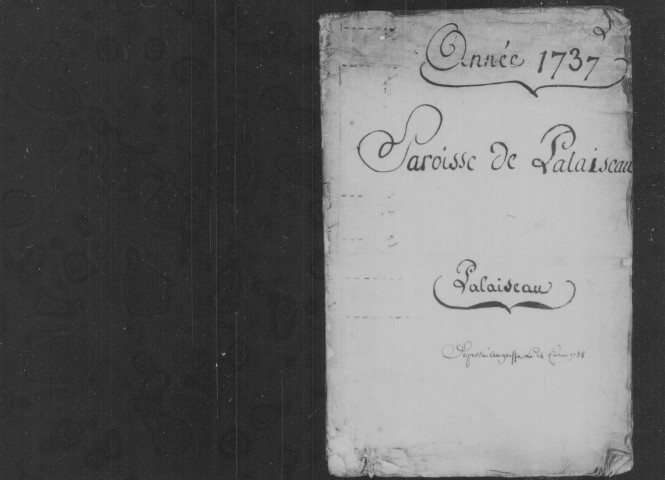 PALAISEAU. Paroisse Saint-Martin : Baptêmes, mariages, sépultures : registre paroissial (1737-1746). 