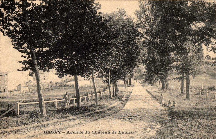 ORSAY. - Avenue du château de Launay. 