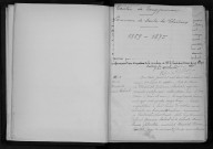 SAULX-LES-CHARTREUX. Naissances, mariages, décès : registre d'état civil (1869-1875). 