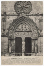 LONGPONT-SUR-ORGE. - Basilique. Le portail de l'église. 
