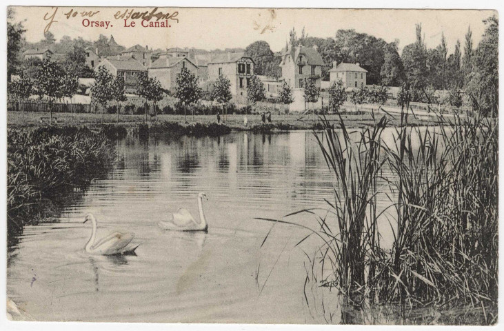 ORSAY. - Le canal [Editeur Trianon, 1904, timbre à 5 centimes]. 