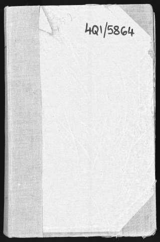 Conservation des hypothèques de CORBEIL. - Répertoire des formalités hypothécaires, volume n° 457 : A-Z (registre ouvert vers 1920). 