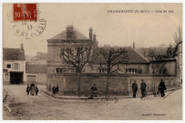 CHAMARANDE. - Coin de rue, 1911. Editeur Vaudron, Noir et blanc. 