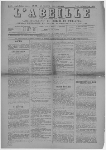 n° 96 (10 décembre 1896)