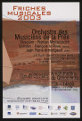 EVRY. - Friches musicales 2003, Orchestre des Musiciens de la Prée, Génocentre, 20 mars 2003. 