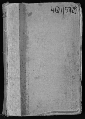 Conservation des hypothèques de CORBEIL. - Répertoire des formalités hypothécaires, volume n° 322 : A-Z (registre ouvert en 1898). 