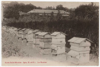 IGNY. - Etablissement Saint-Nicolas. Ecole d'horticulture, le rucher. Bréger, sépia. 
