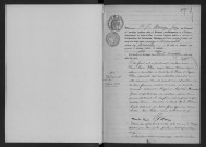ARRANCOURT.- Naissances, mariages, décès : registre d'état civil (1920-1932). 
