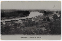 ATHIS-MONS. - Panorama sur la Seine, Bréger, 1907, 4 lignes, ad. 