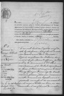 ETIOLLES.- Naissances, mariages, décès : registre d'état civil (1897-1904). 