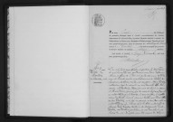 FONTENAY-LE-VICOMTE. Naissances, mariages, décès : registre d'état civil (1883-1896). 