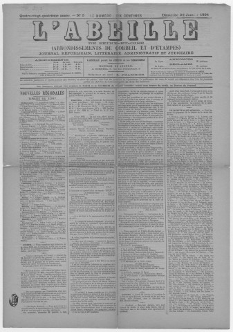 n° 5 (21 janvier 1894)