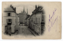 DOURDAN. - Porte de Chartres. Boutroue (1907), 2 mots, 5 c, ad. 