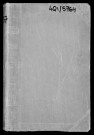 Conservation des hypothèques de CORBEIL. - Répertoire des formalités hypothécaires, volume n° 357 : A-Z (registre ouvert en 1906). 