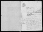 BREUX-JOUY. Naissances, mariages, décès : registre d'état civil (1836-1843). 