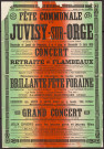 JUVISY-SUR-ORGE. - Fête communale de Juvisy-sur-Orge, 8 juin-15 juin 1930. 
