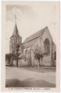 LE VAL-SAINT-GERMAIN. - L'église [Editeur Aube]. 