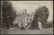 ONCY-SUR-ECOLE.- Château de la Renommière [1915-1918].