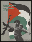 Essonne [Département]. - PARTI SOCIALISTE UNIFIE. Un jeune contestataire avec une mitraillette (1975). 