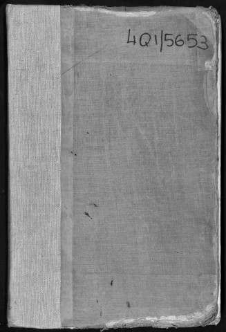 Conservation des hypothèques de CORBEIL. - Répertoire des formalités hypothécaires, volume n° 246 : A-Z (registre ouvert en 1869). 
