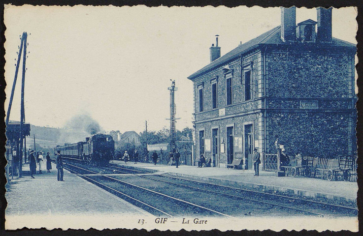 GIF-SUR-YVETTE.- La gare [1920-1930]. 