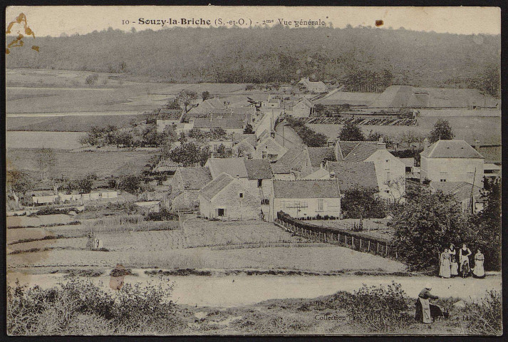 SOUZY-LA-BRICHE.- Vue générale [1904-1919].