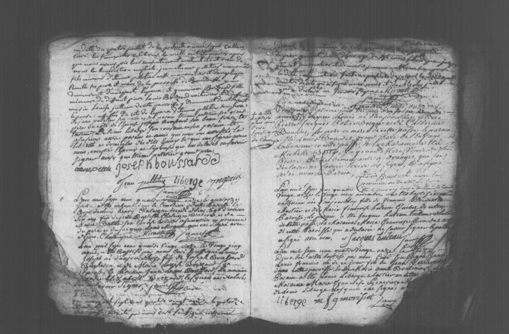 COURCOURONNES. Paroisse Notre-Dame : Baptêmes, mariages, sépultures : registre paroissial (1771-1791). 