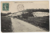 ORVEAU. - La sablière [Collection Giraux, 1913, timbre à 5 centimes]. 