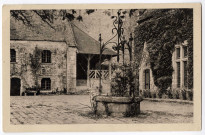 BOUVILLE. - Château de Farcheville. Maison du Chapelain, Boutin, sépia. 