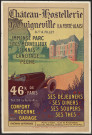 GUIGNEVILLE-SUR-ESSONNE. - Château-hôtellerie de Guigneville : immense parc, sites merveilleux, tennis, canotage, pêche ; ses déjeuners, diners, soupers et ses thés [entoilé] (1920). 