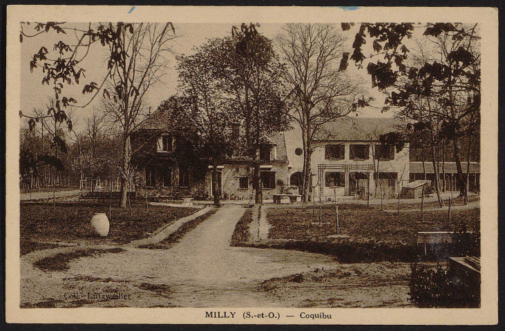 MILLY-LA-FORET.- Ferme du Coquibu [1930-1940].